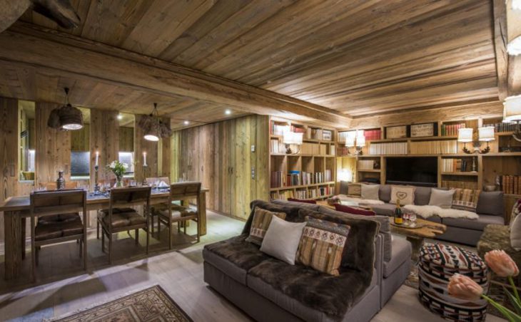 Chalet Barmettes, Val d'Isere, Living Area